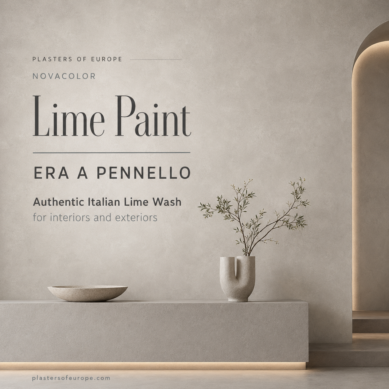 Era A Pennello / Lime Paint / Lime Wash